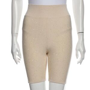 AREA Knit bike short ivory